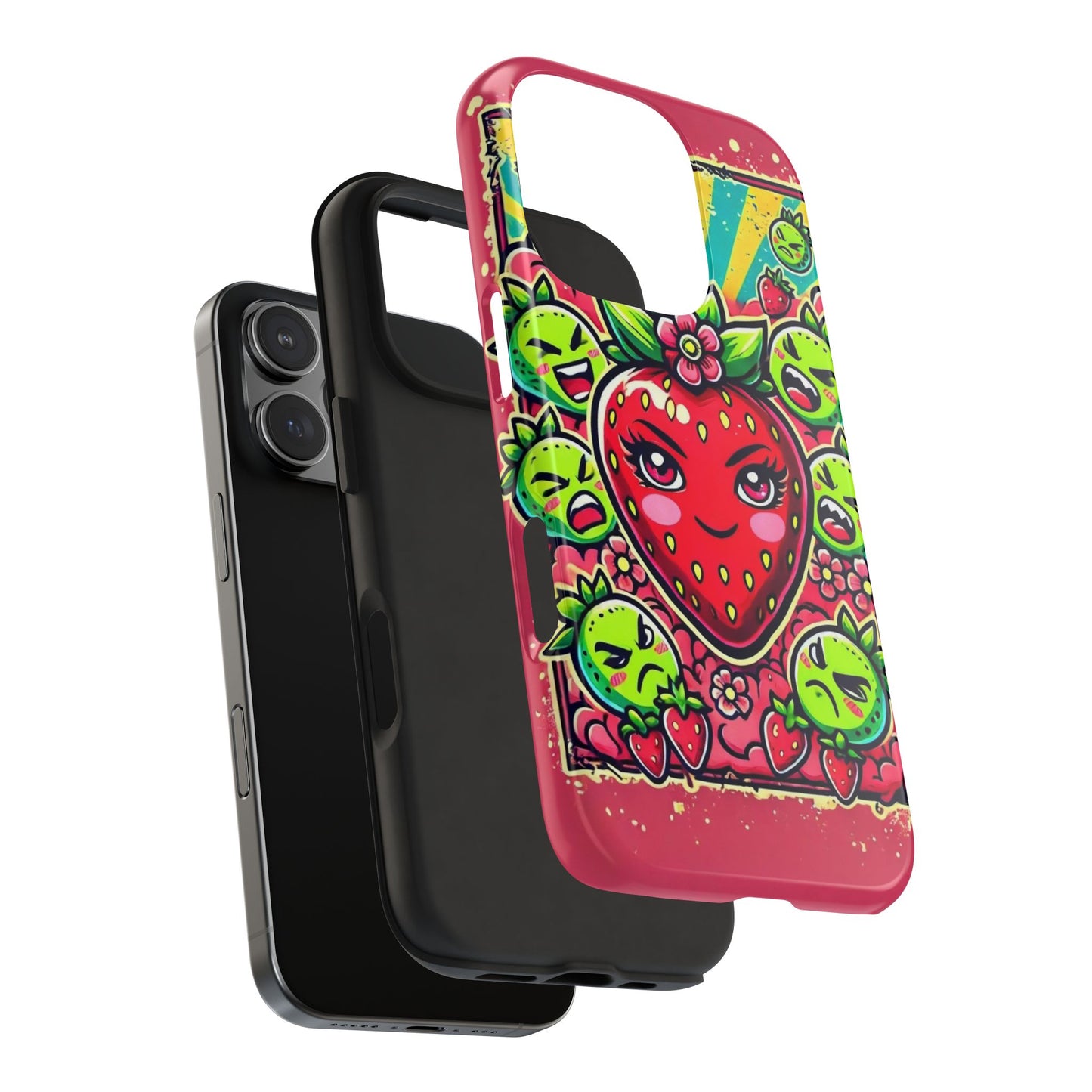 Spoilt Pop Strawberry - Tough Phone Case