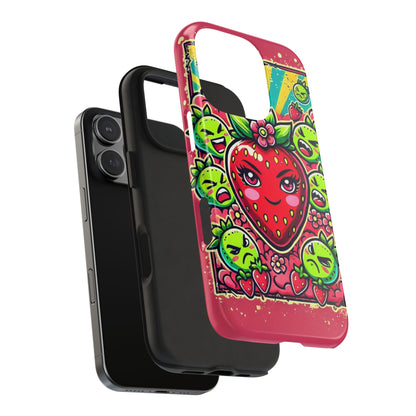 Spoilt Pop Strawberry - Tough Phone Case