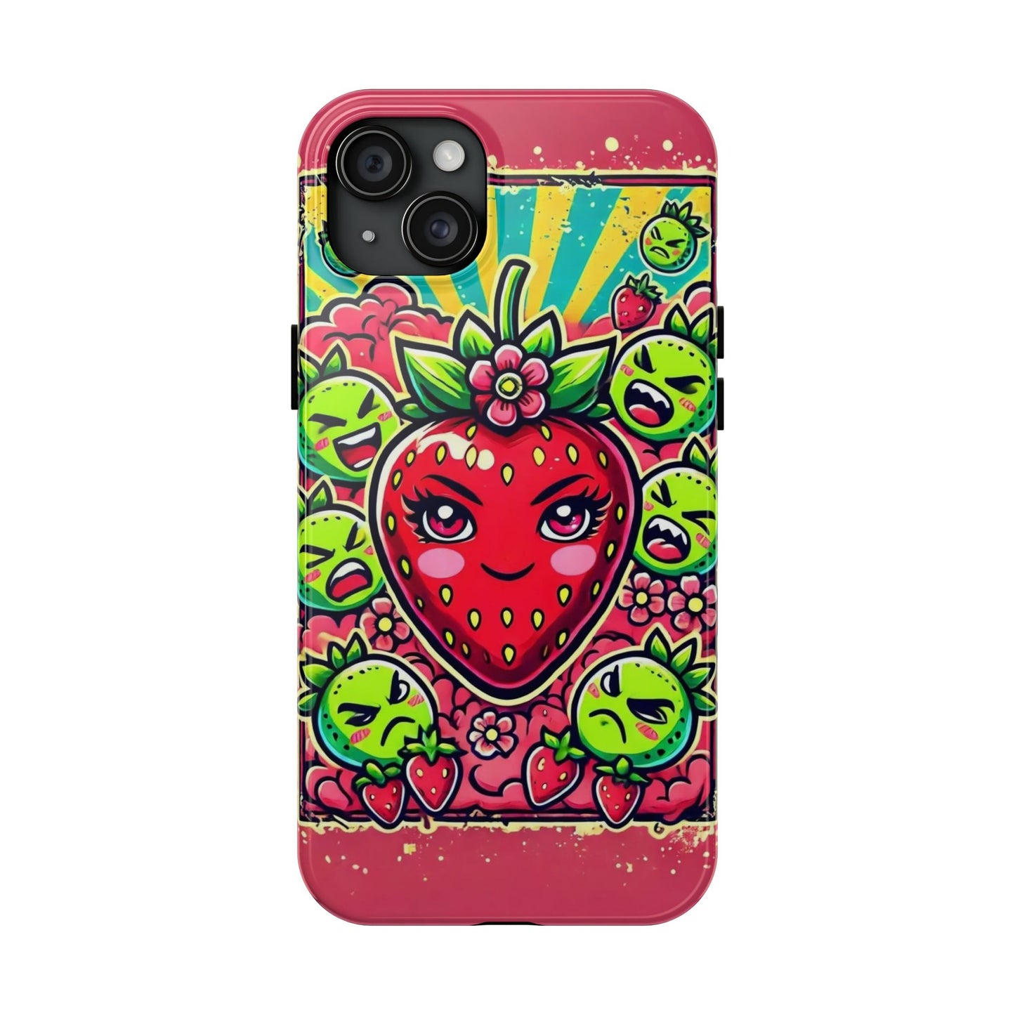 Spoilt Pop Strawberry - Tough Phone Case