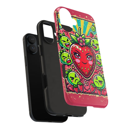 Spoilt Pop Strawberry - Tough Phone Case