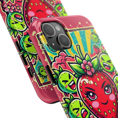 Spoilt Pop Strawberry - Tough Phone Case