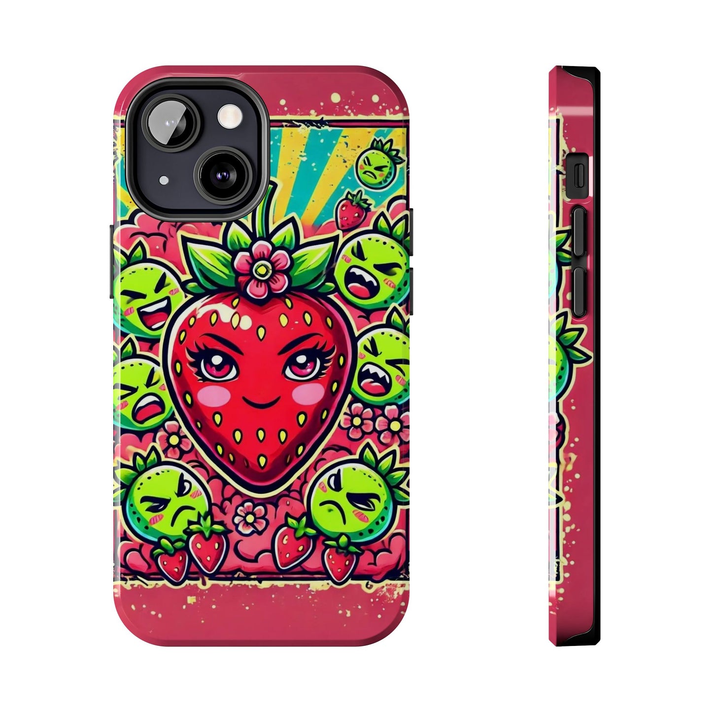 Spoilt Pop Strawberry - Tough Phone Case