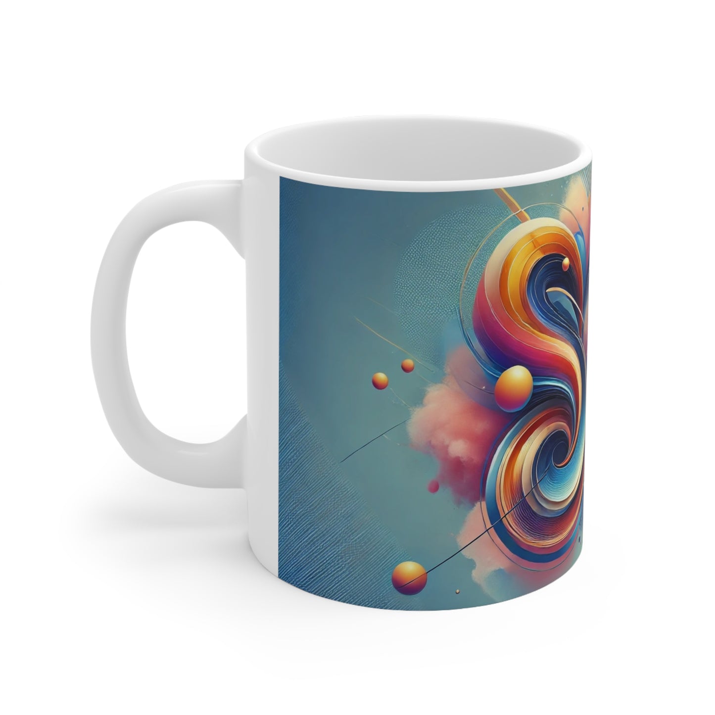 Abstract Ceramic Mug