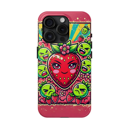 Spoilt Pop Strawberry - Tough Phone Case