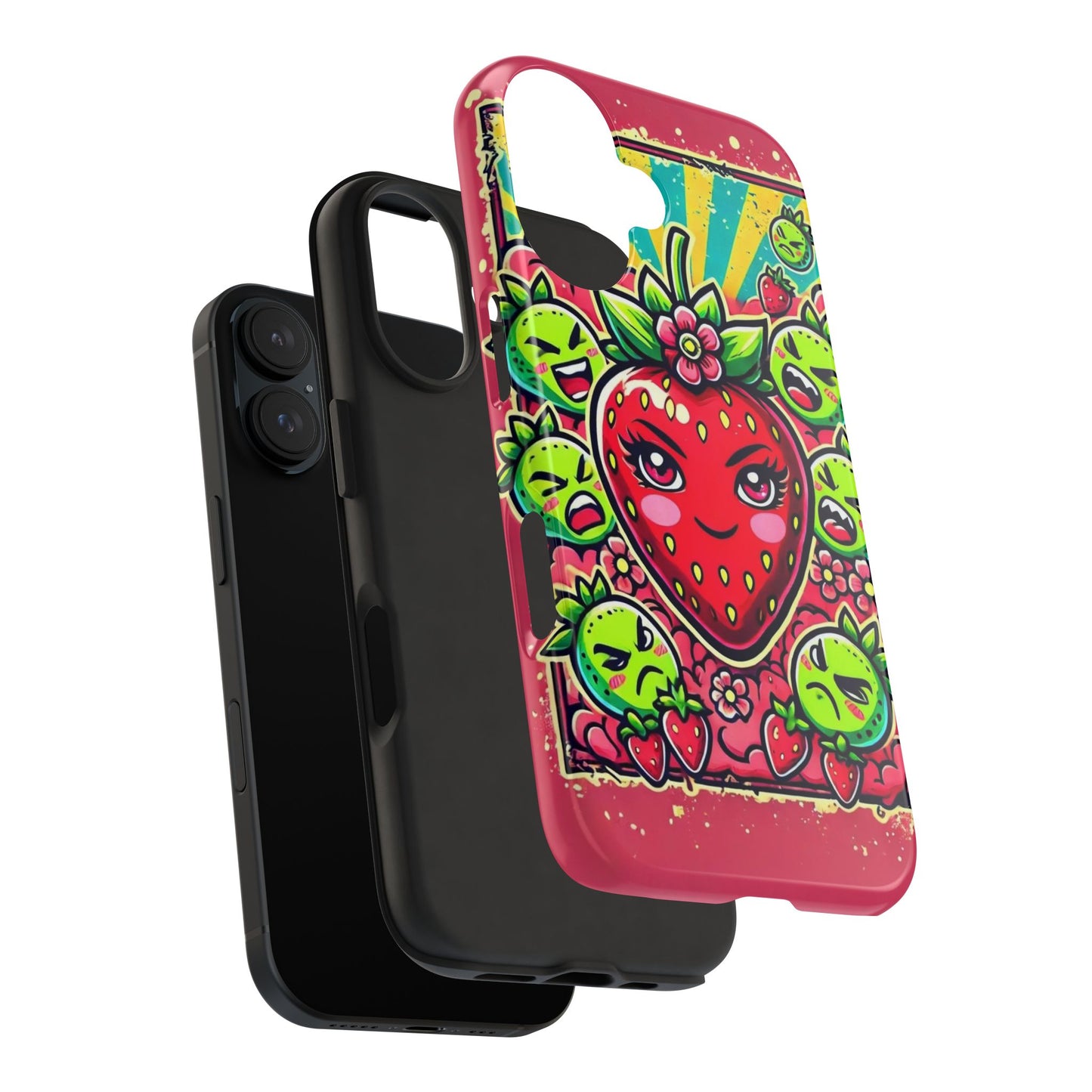 Spoilt Pop Strawberry - Tough Phone Case