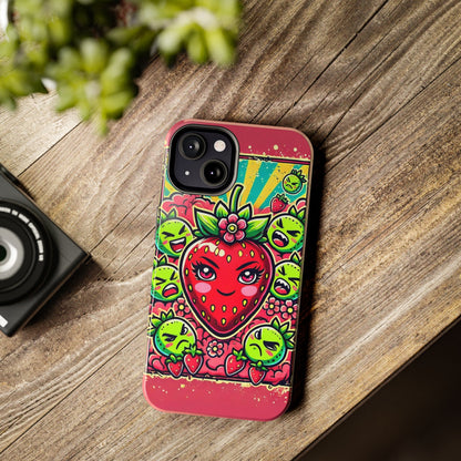 Spoilt Pop Strawberry - Tough Phone Case