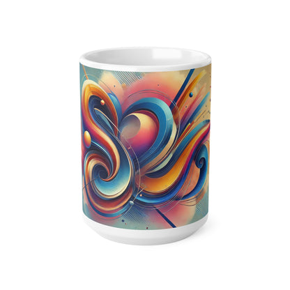 Abstract Ceramic Mug