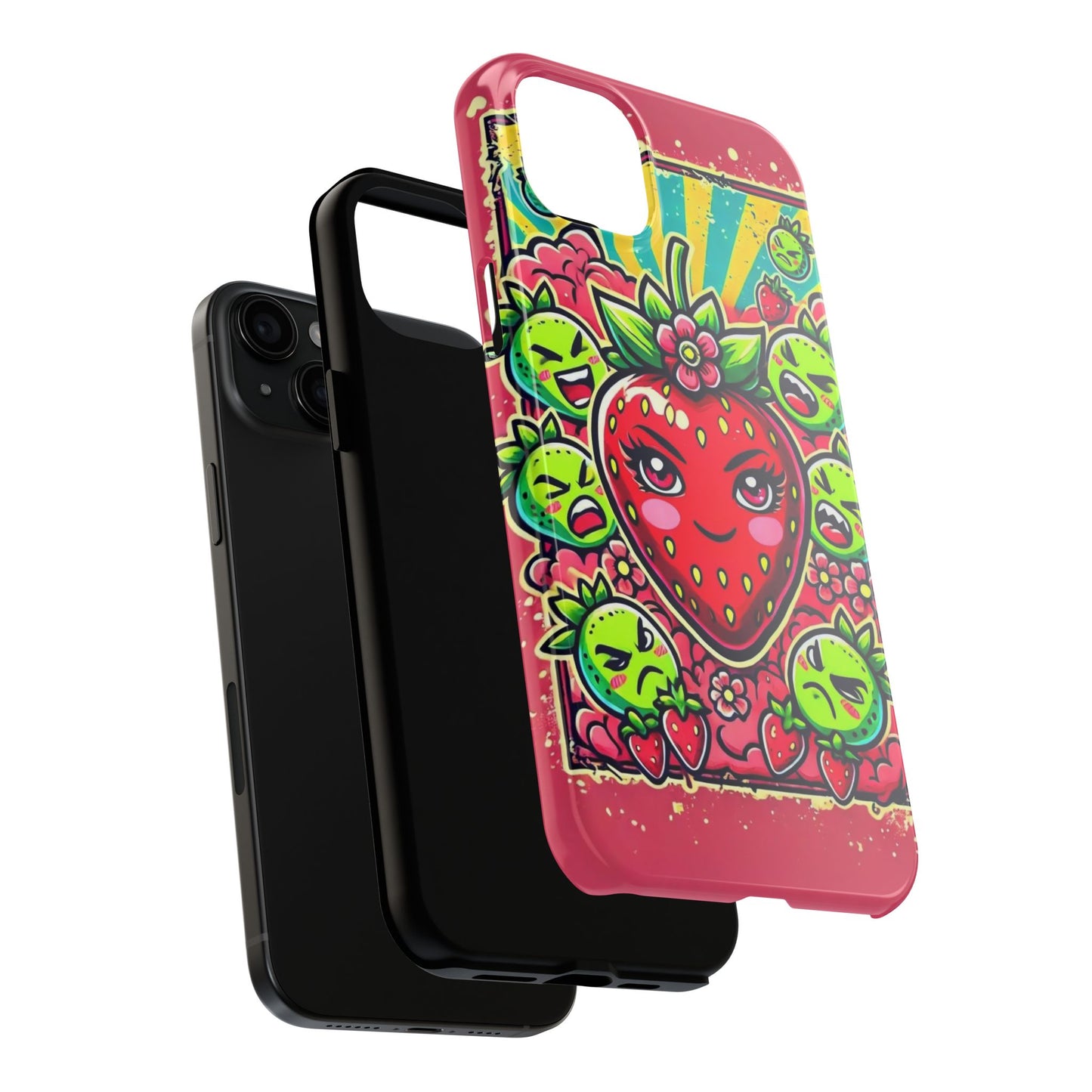 Spoilt Pop Strawberry - Tough Phone Case