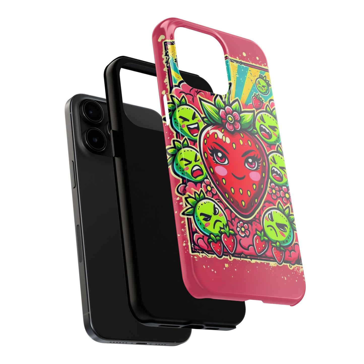 Spoilt Pop Strawberry - Tough Phone Case