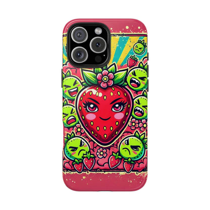 Spoilt Pop Strawberry - Tough Phone Case