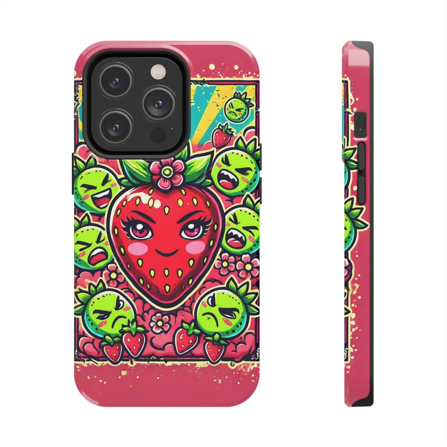 Spoilt Pop Strawberry - Tough Phone Case