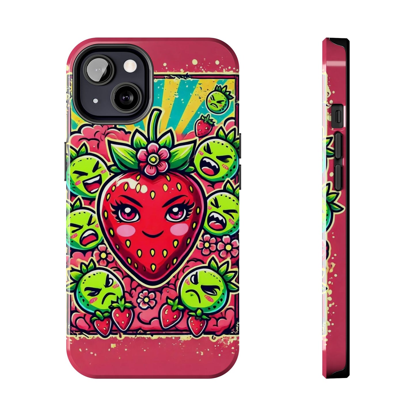 Spoilt Pop Strawberry - Tough Phone Case