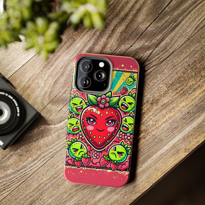 Spoilt Pop Strawberry - Tough Phone Case