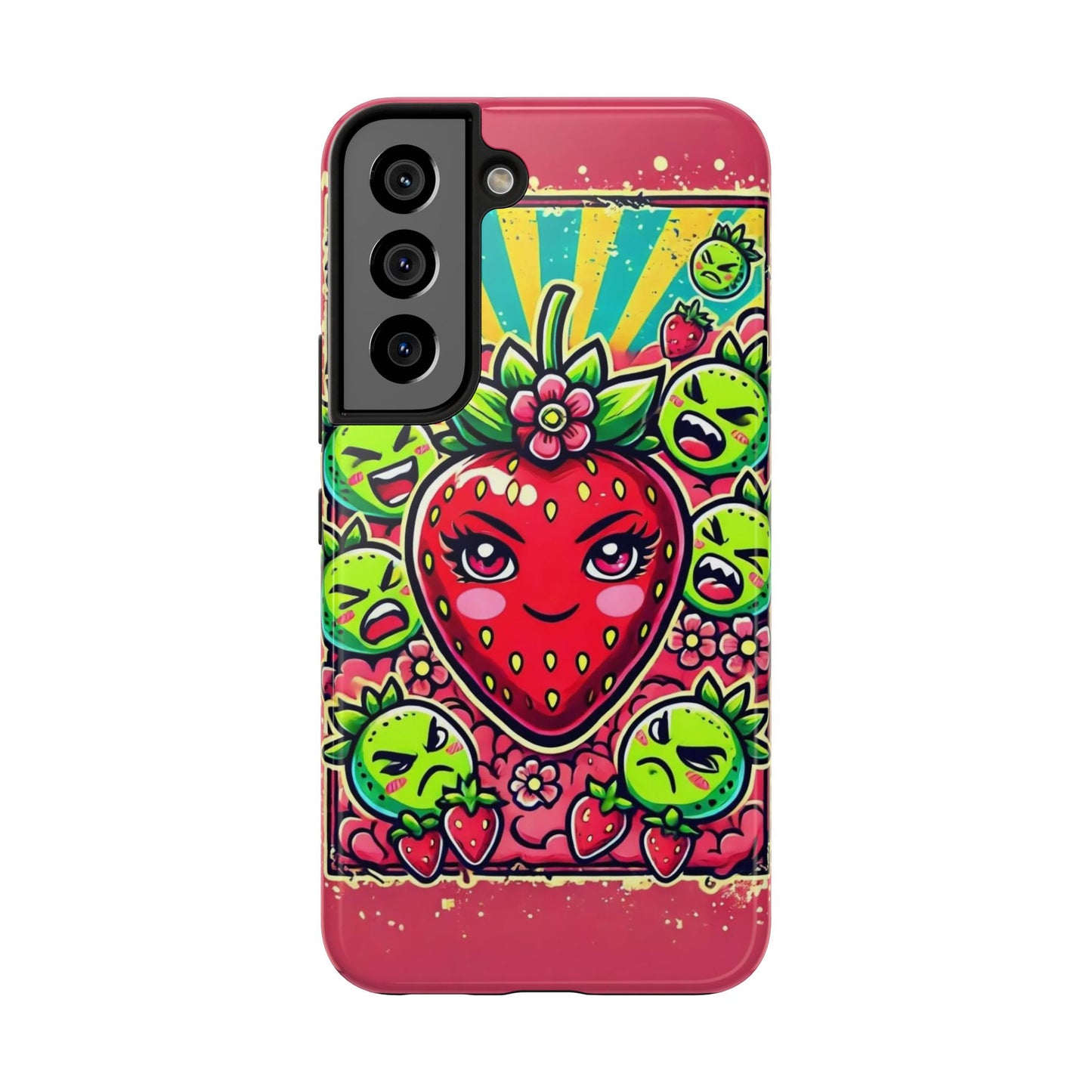 Spoilt Pop Strawberry - Tough Phone Case