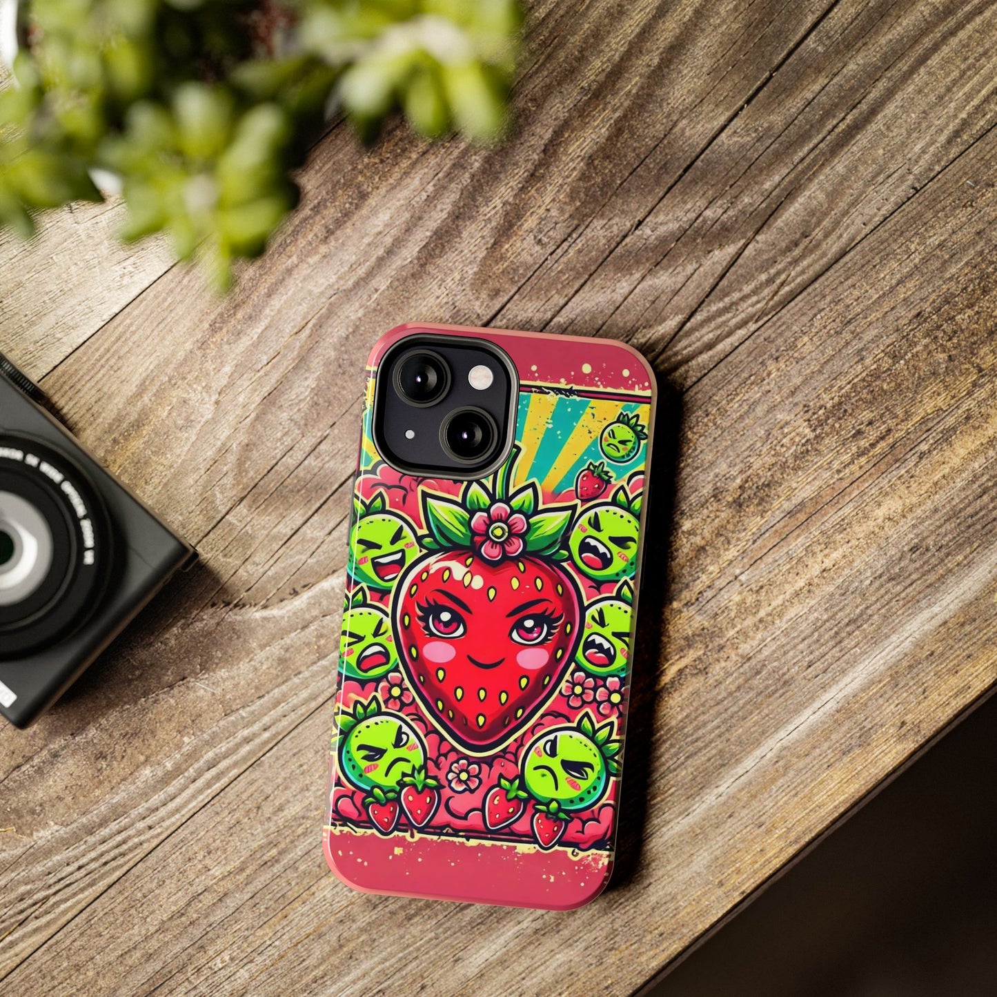 Spoilt Pop Strawberry - Tough Phone Case