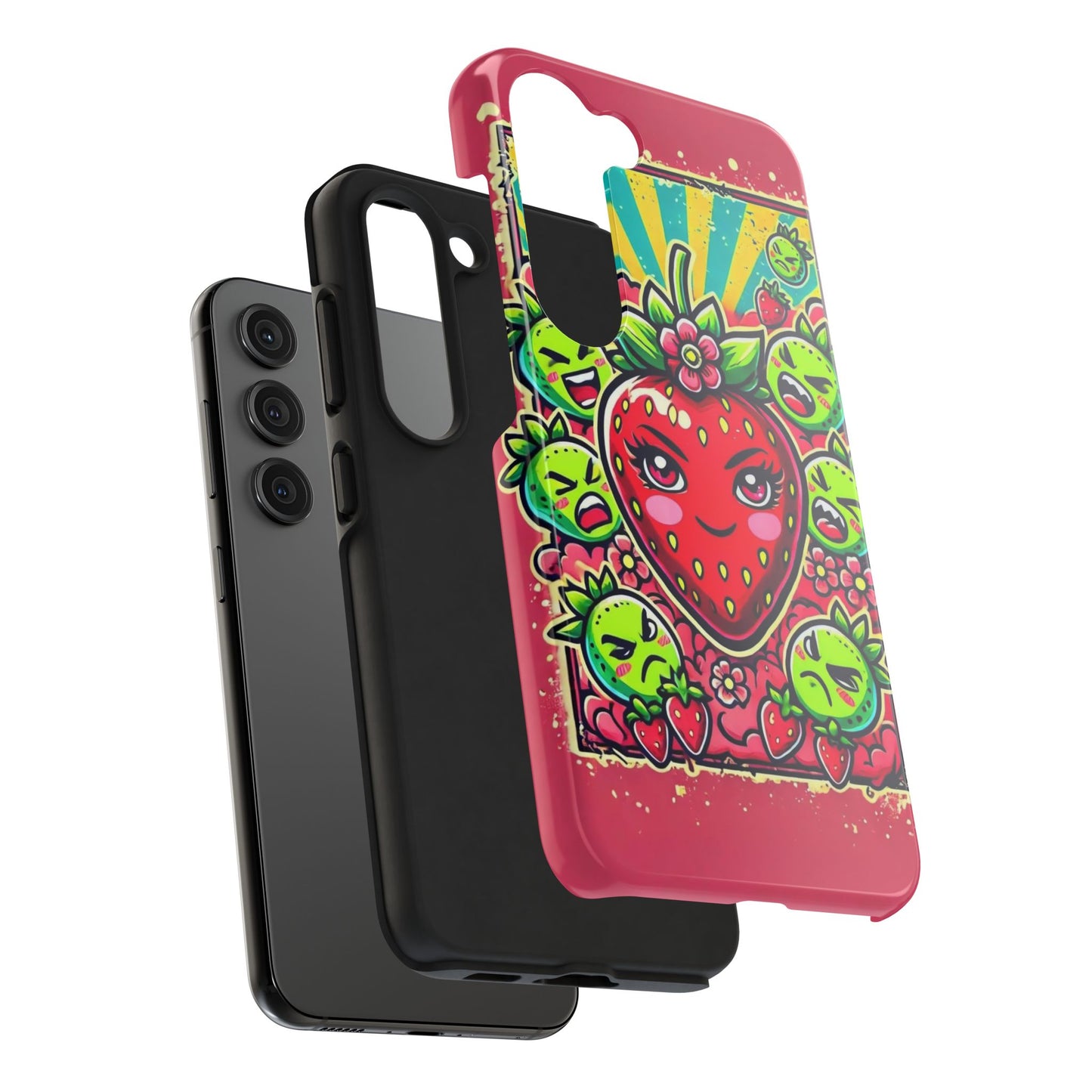 Spoilt Pop Strawberry - Tough Phone Case