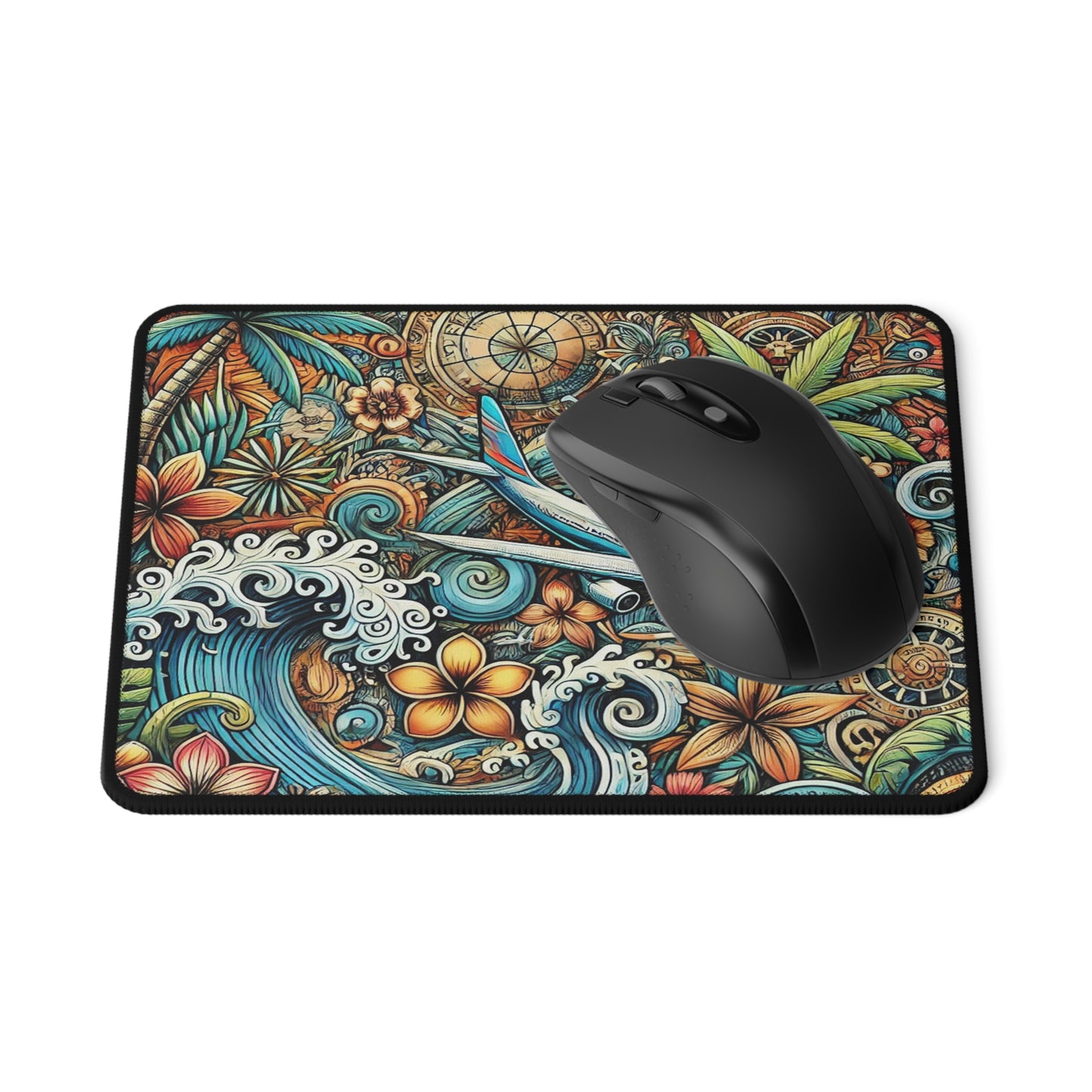 Dodo Bloom Non-Slip Gaming Mouse Pad Airplane