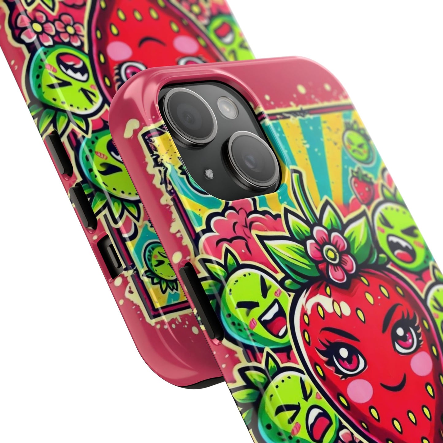 Spoilt Pop Strawberry - Tough Phone Case