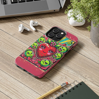 Spoilt Pop Strawberry - Tough Phone Case