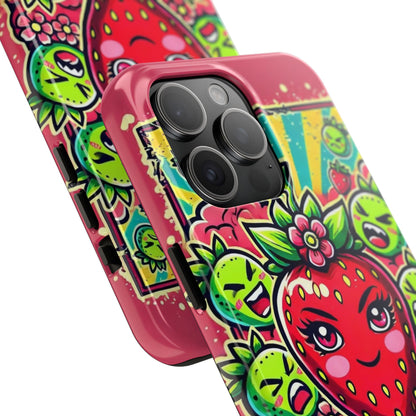 Spoilt Pop Strawberry - Tough Phone Case