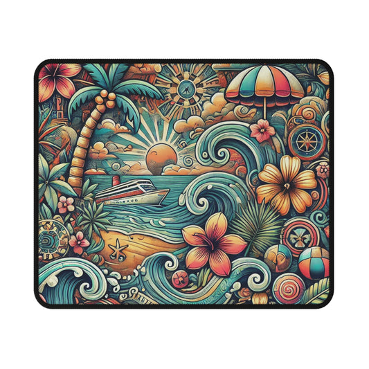 Dodo Bloom Non-Slip Gaming Mouse Pad Tropical