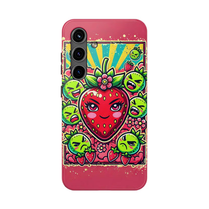 Spoilt Pop Strawberry - Tough Phone Case