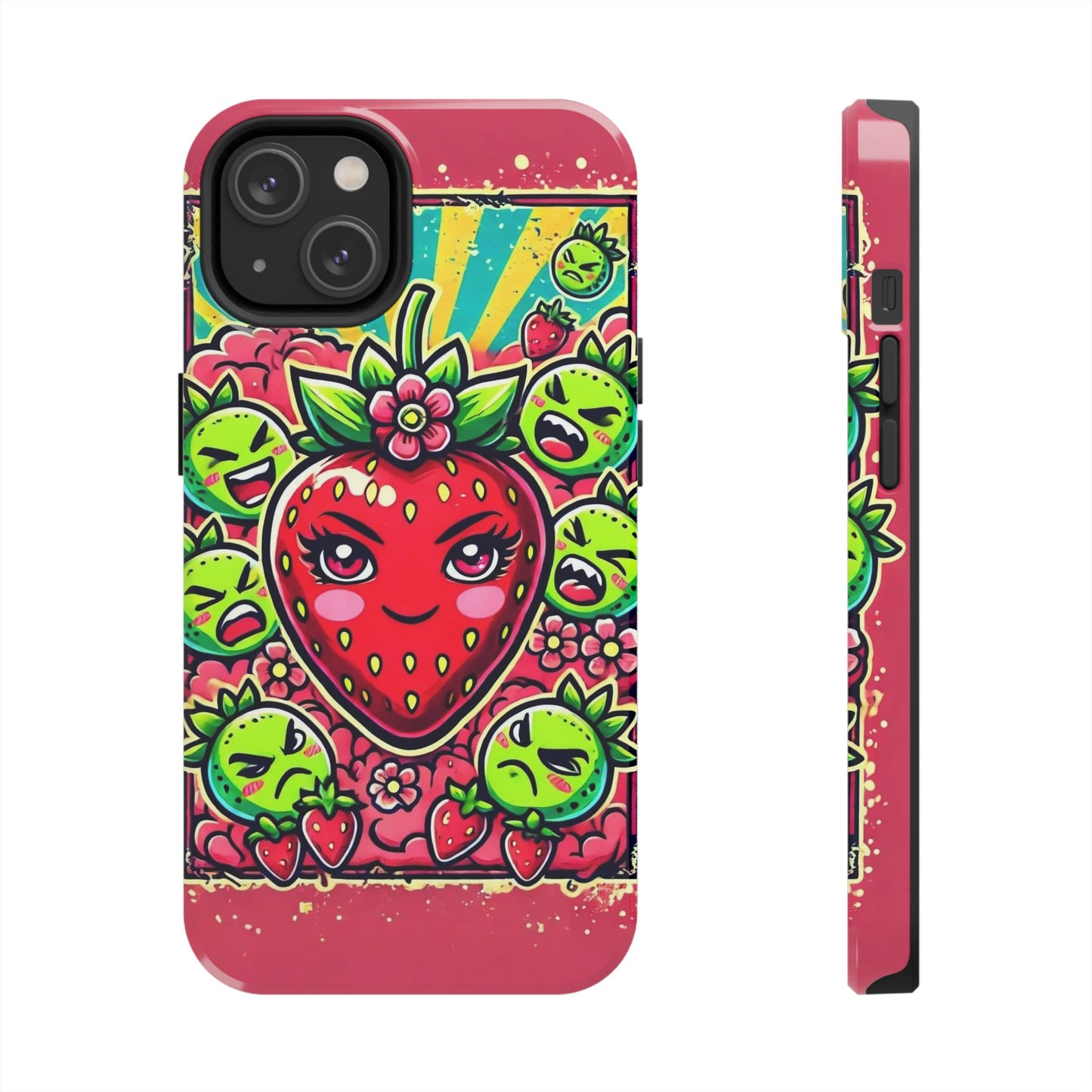 Spoilt Pop Strawberry - Tough Phone Case