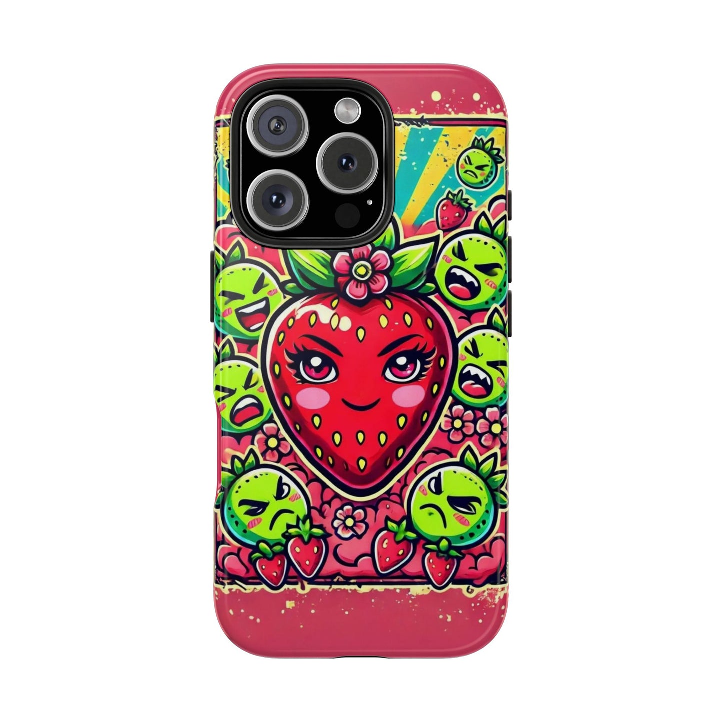 Spoilt Pop Strawberry - Tough Phone Case