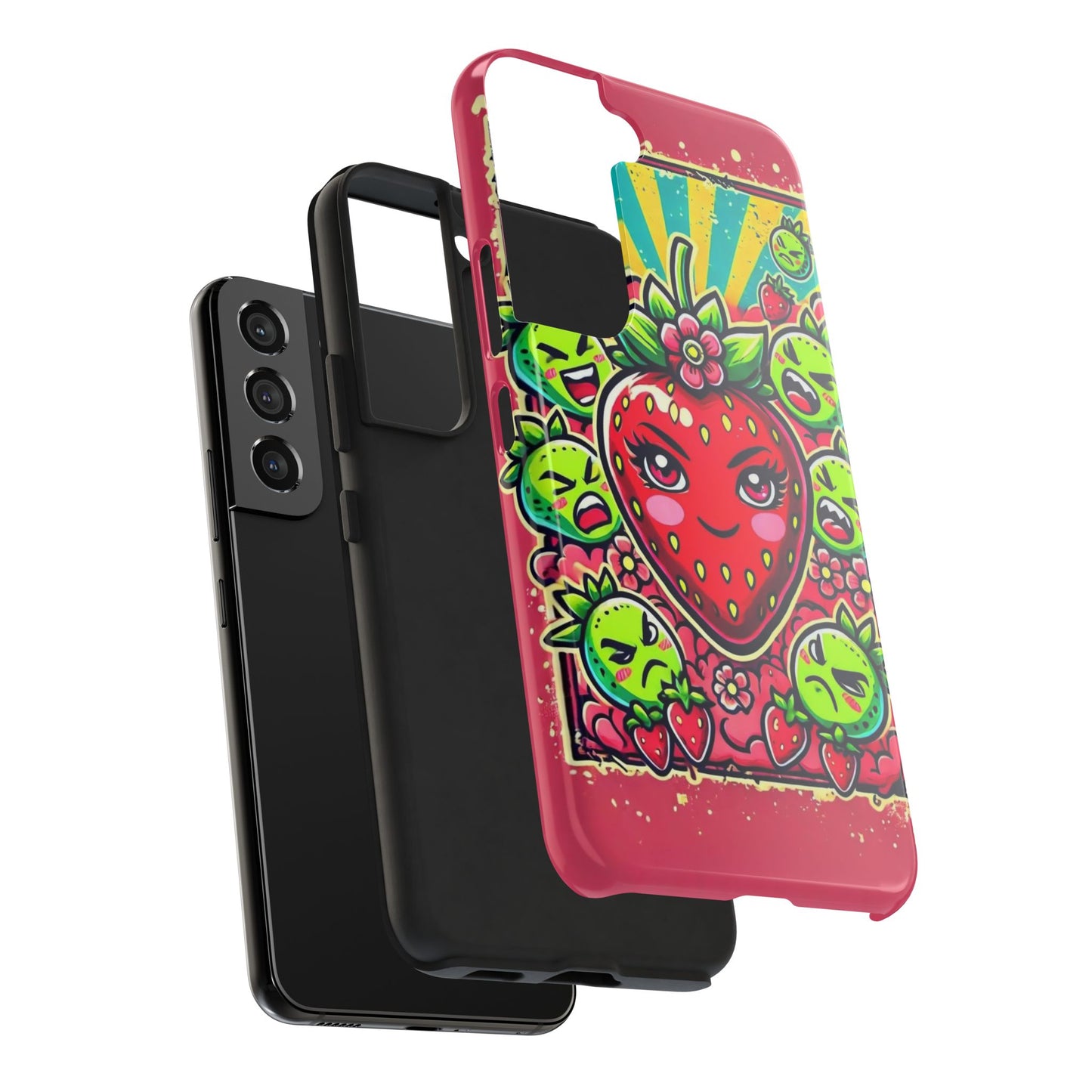 Spoilt Pop Strawberry - Tough Phone Case