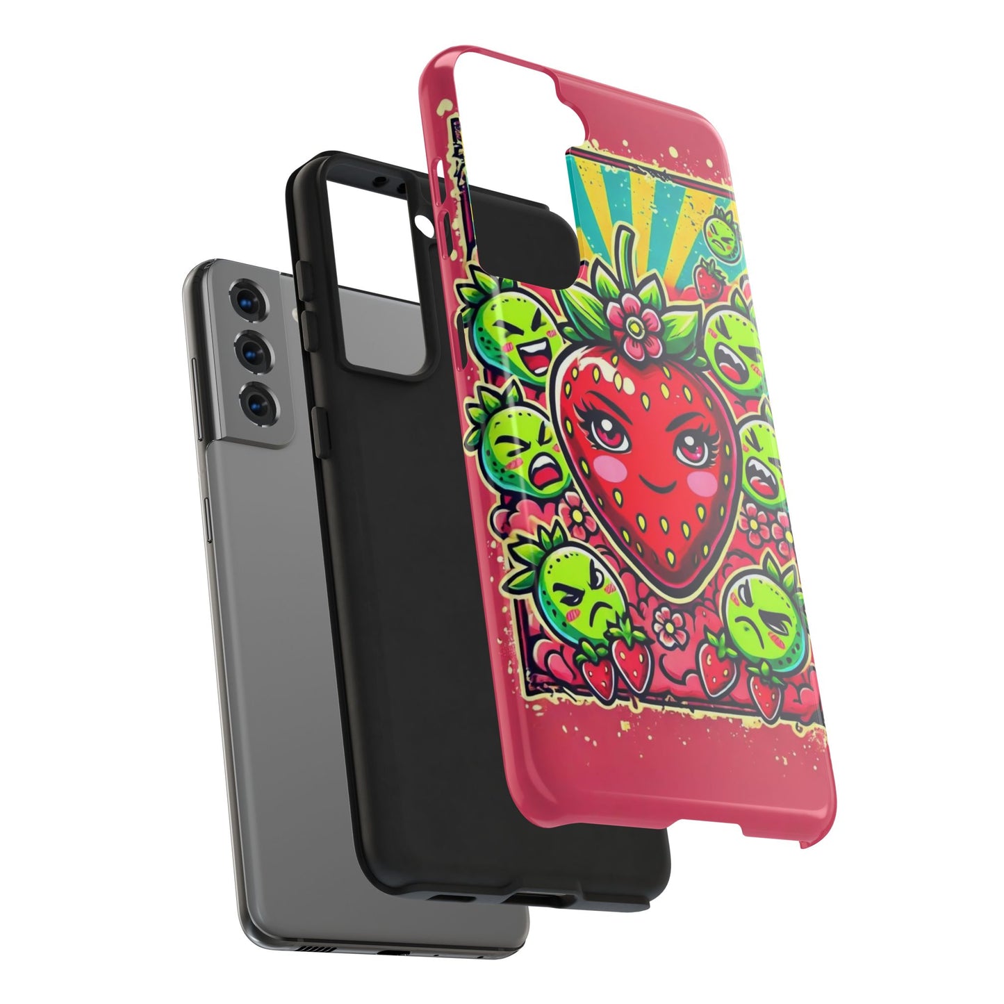 Spoilt Pop Strawberry - Tough Phone Case