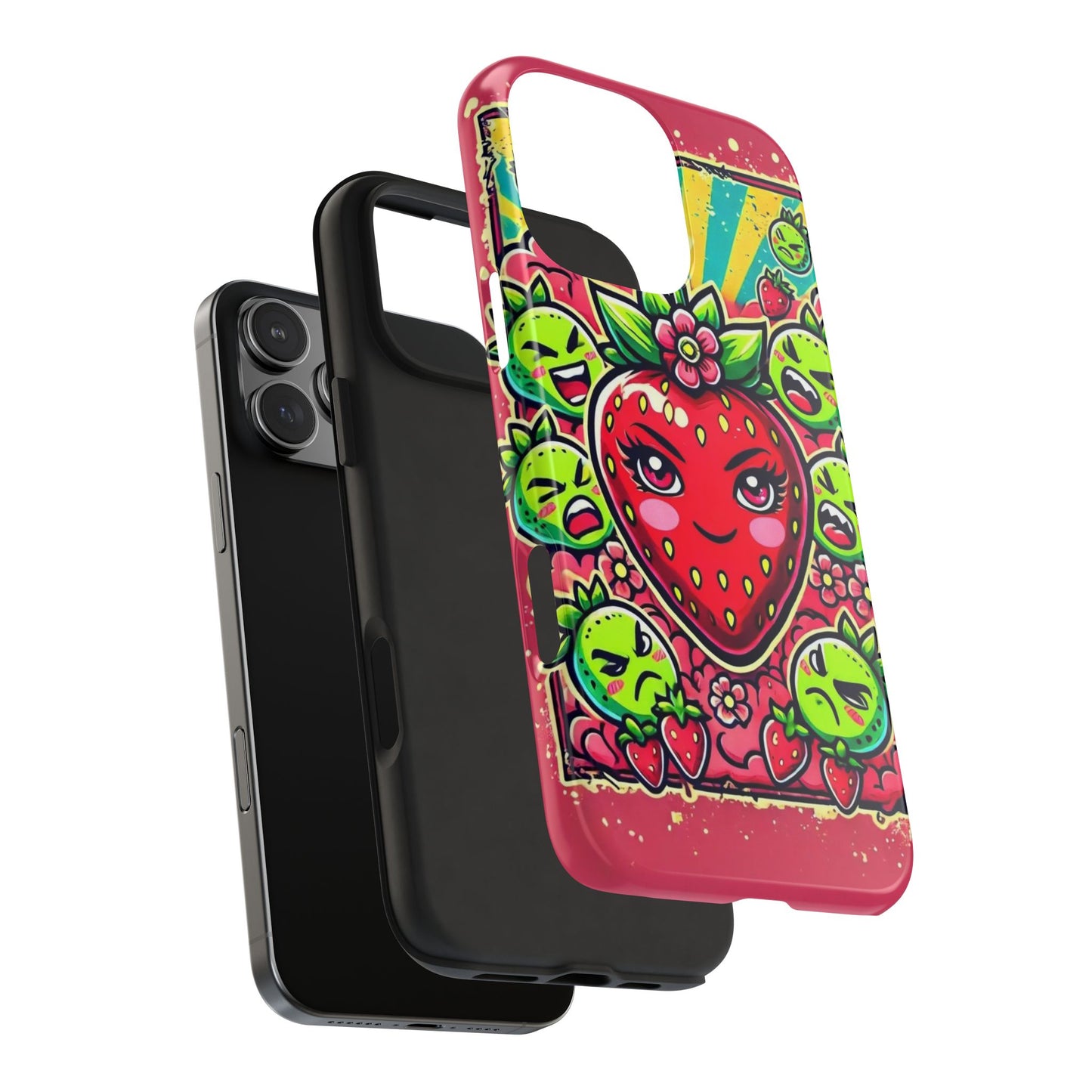 Spoilt Pop Strawberry - Tough Phone Case