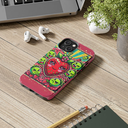 Spoilt Pop Strawberry - Tough Phone Case