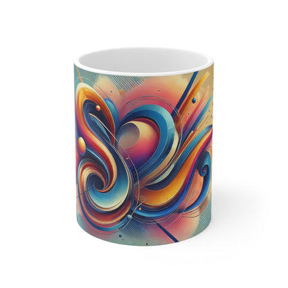 Abstract Ceramic Mug