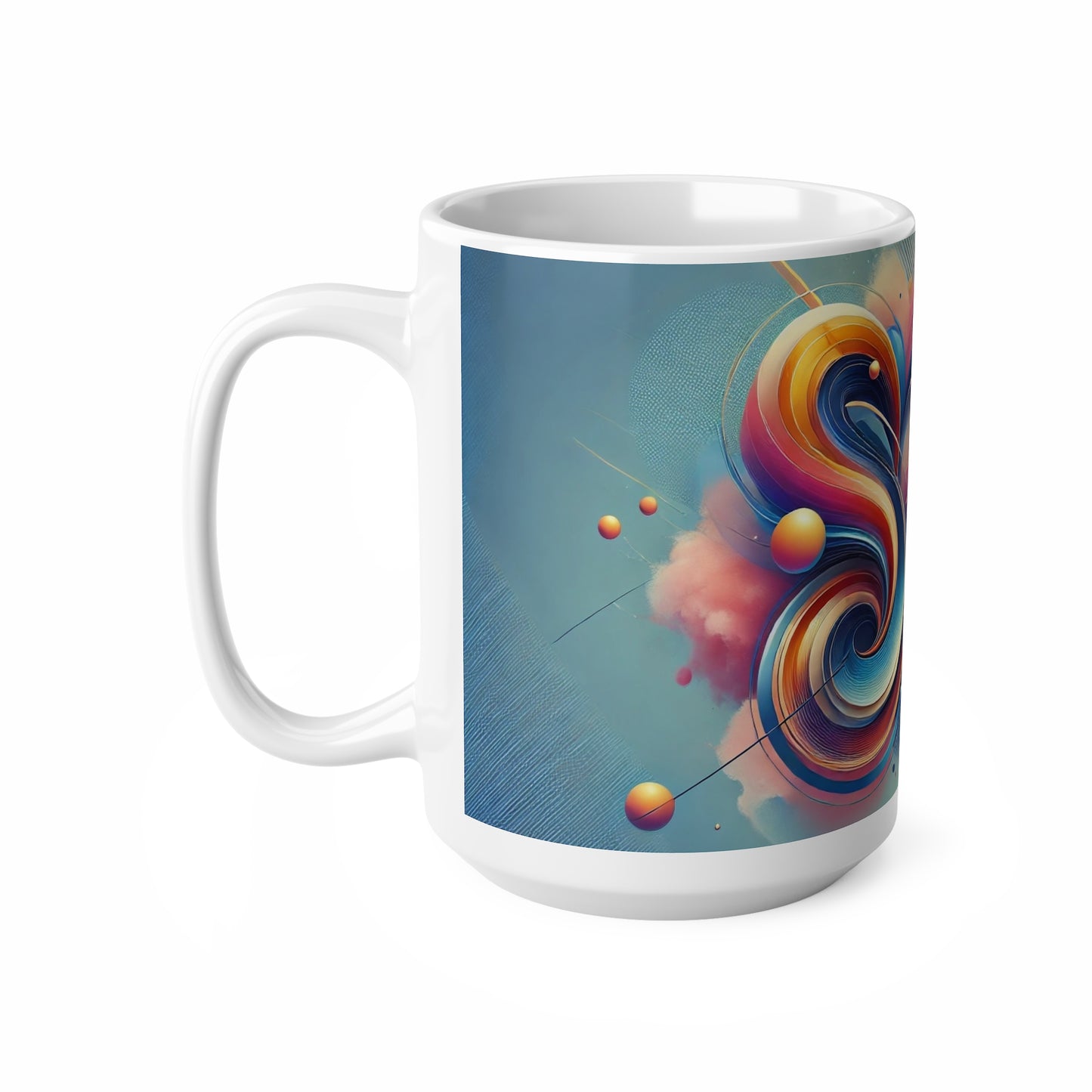 Abstract Ceramic Mug