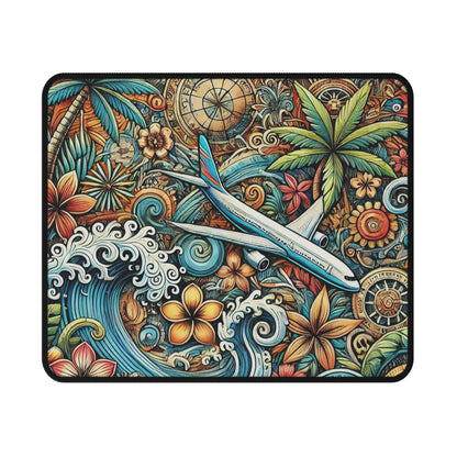 Dodo Bloom Non-Slip Gaming Mouse Pad Airplane